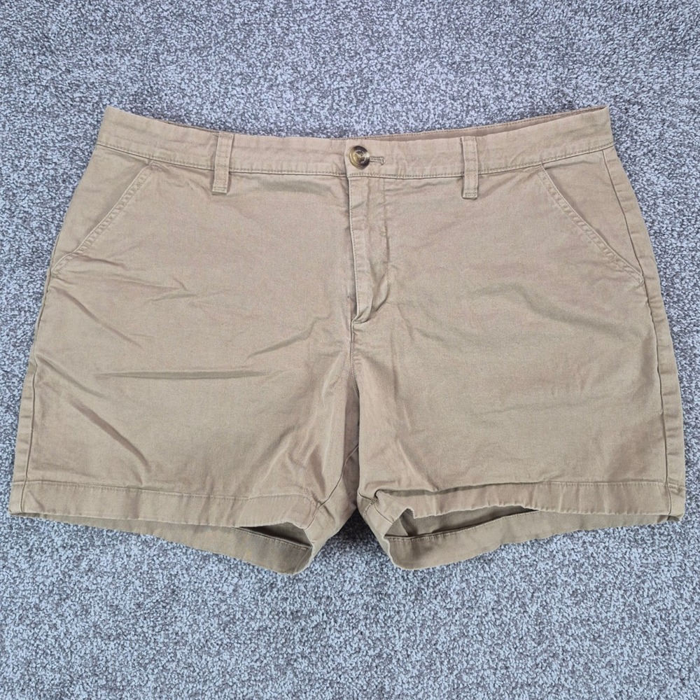 Chubbies Chino Shorts Mens 35 Tan Khaki 5.5" Inseam Stretch Cotton Twill